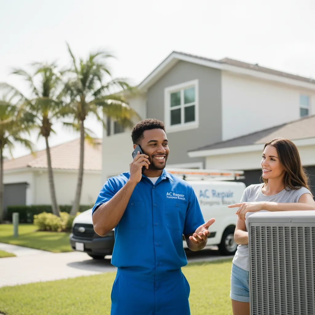 AC Repair Pompano Beach customer support in Fort Lauderdale